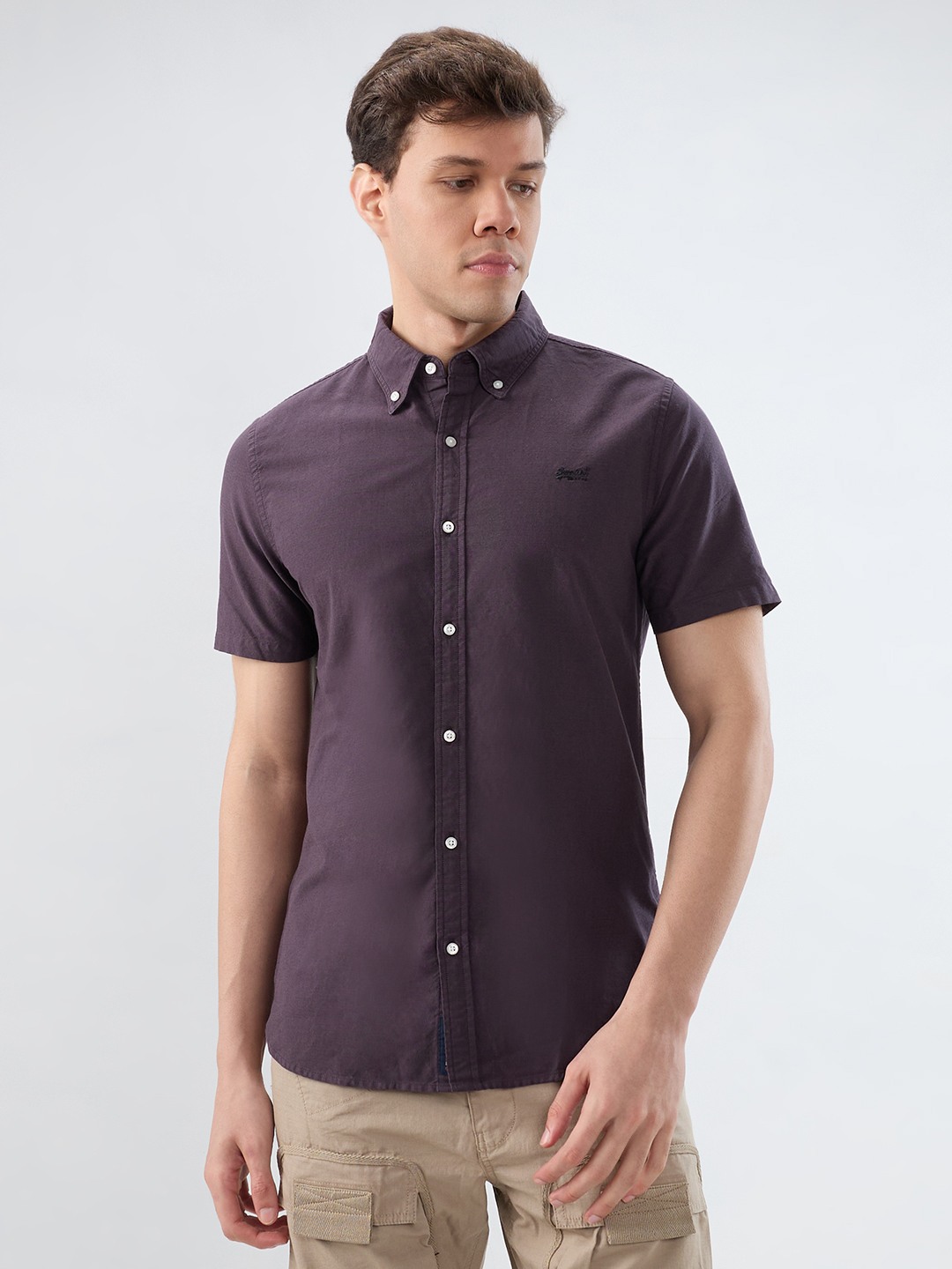 SS OXFORD TWO TONE SHIRT