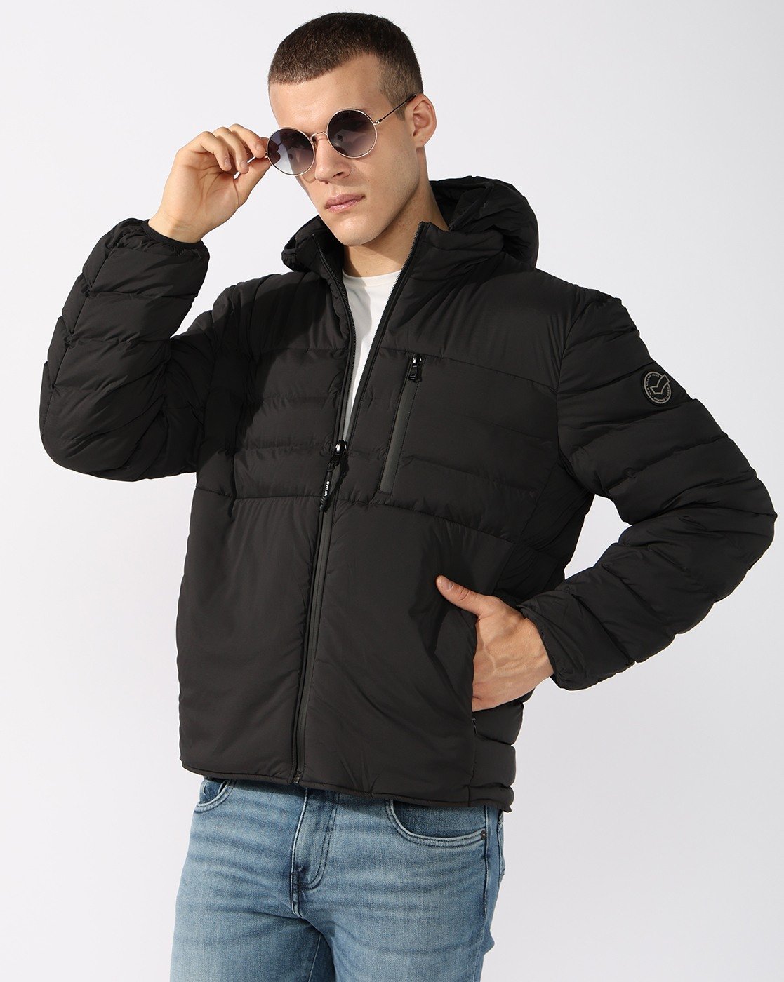 GAS | Slim Fit Jacket with Signature Branding