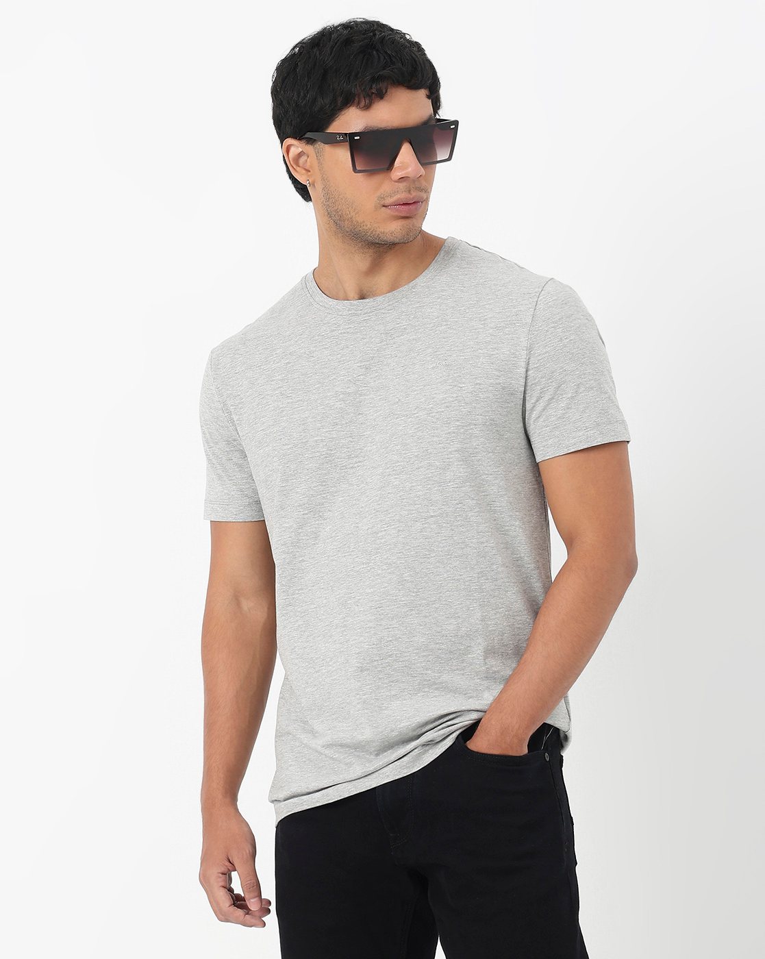 GAS | Slim Fit Crewneck T-Shirt with Signature Branding