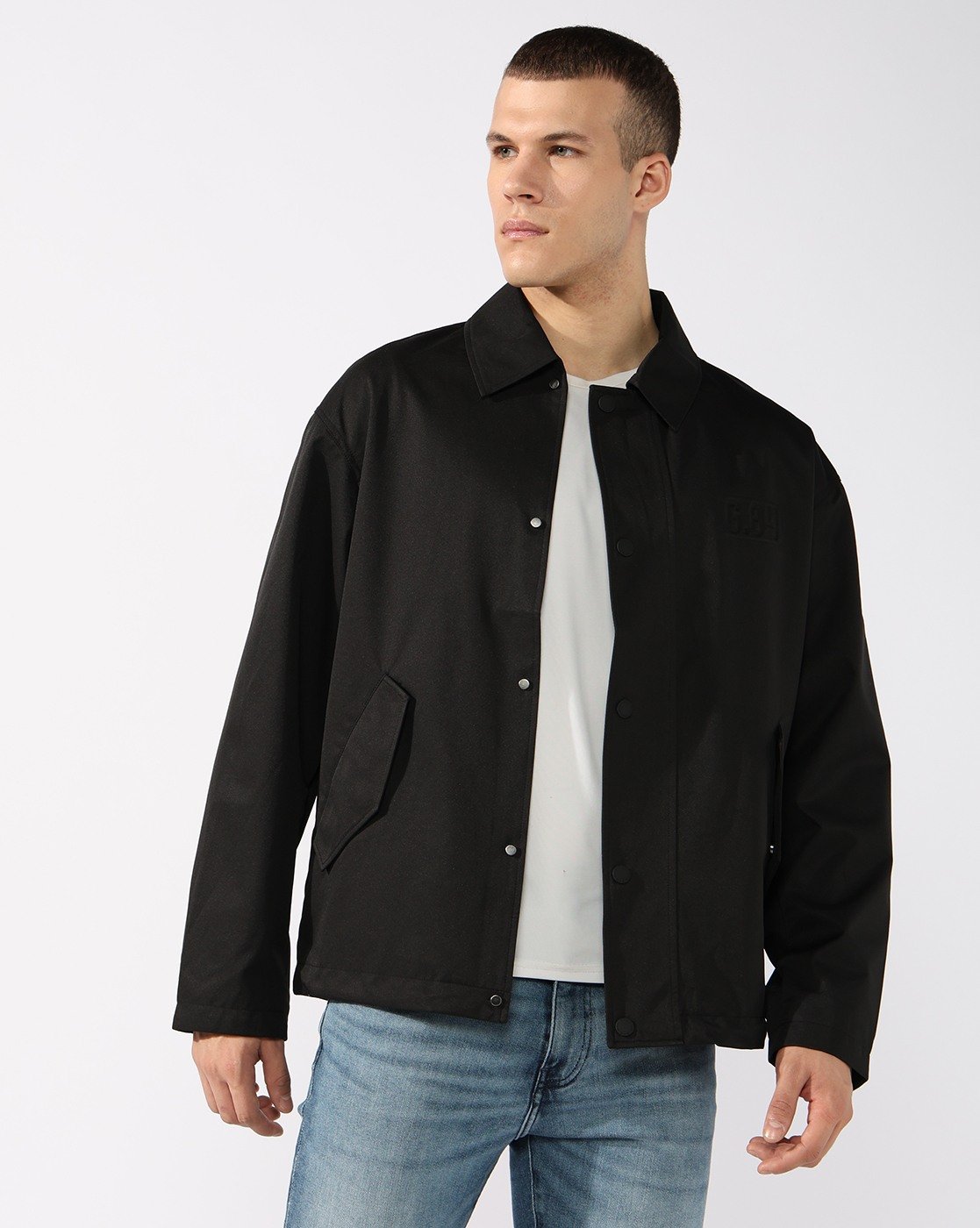 GAS | Relaxed Fit Jacket with Signature Branding