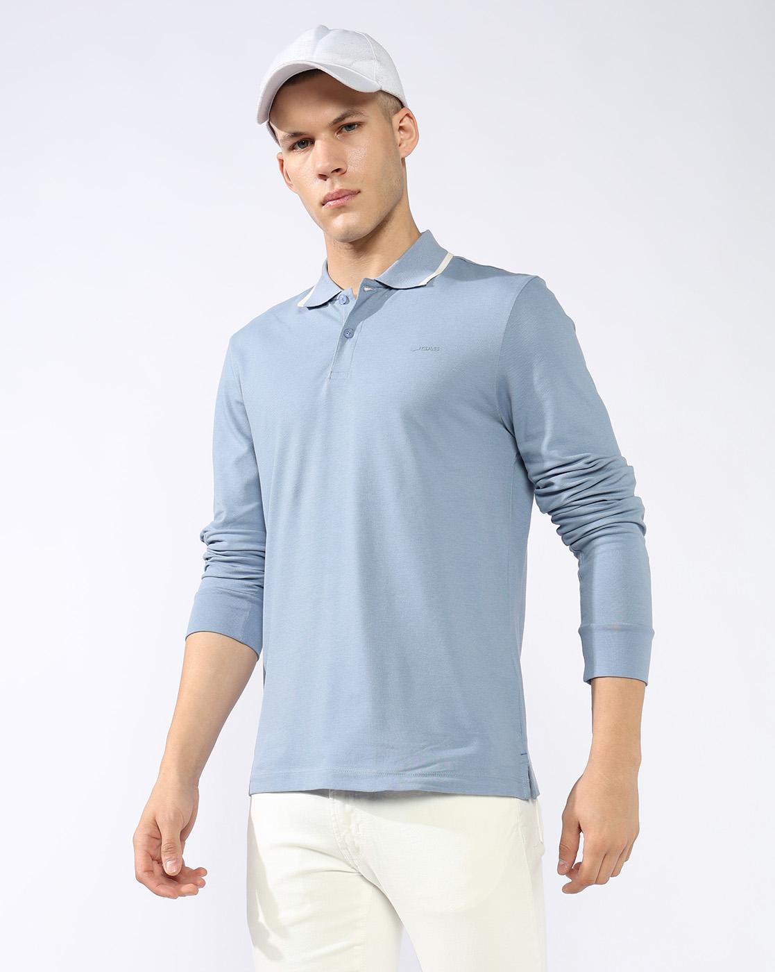 GAS | Slim Fit Polo T-shirt with Bold Logo