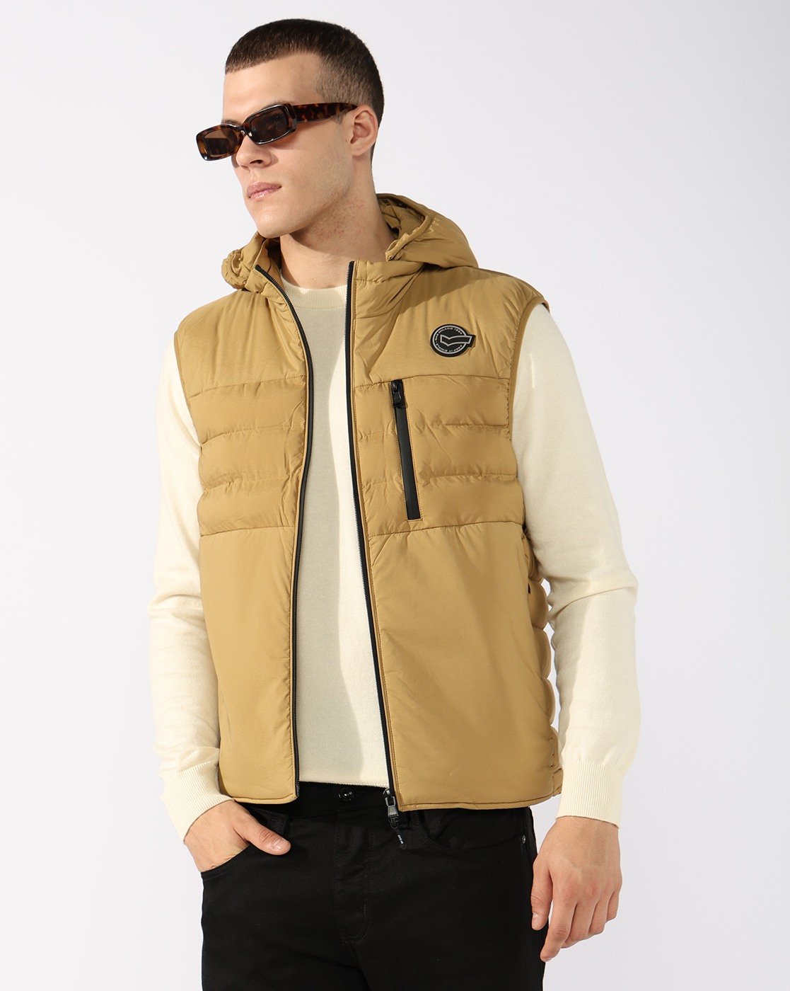 GAS | Slim Fit Jacket with Signature Branding