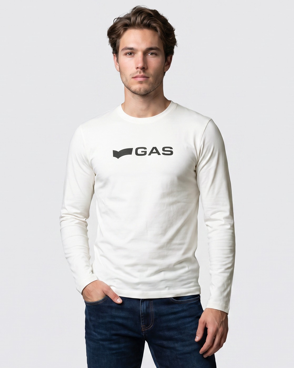 Men's White Regular Fit T-Shirt