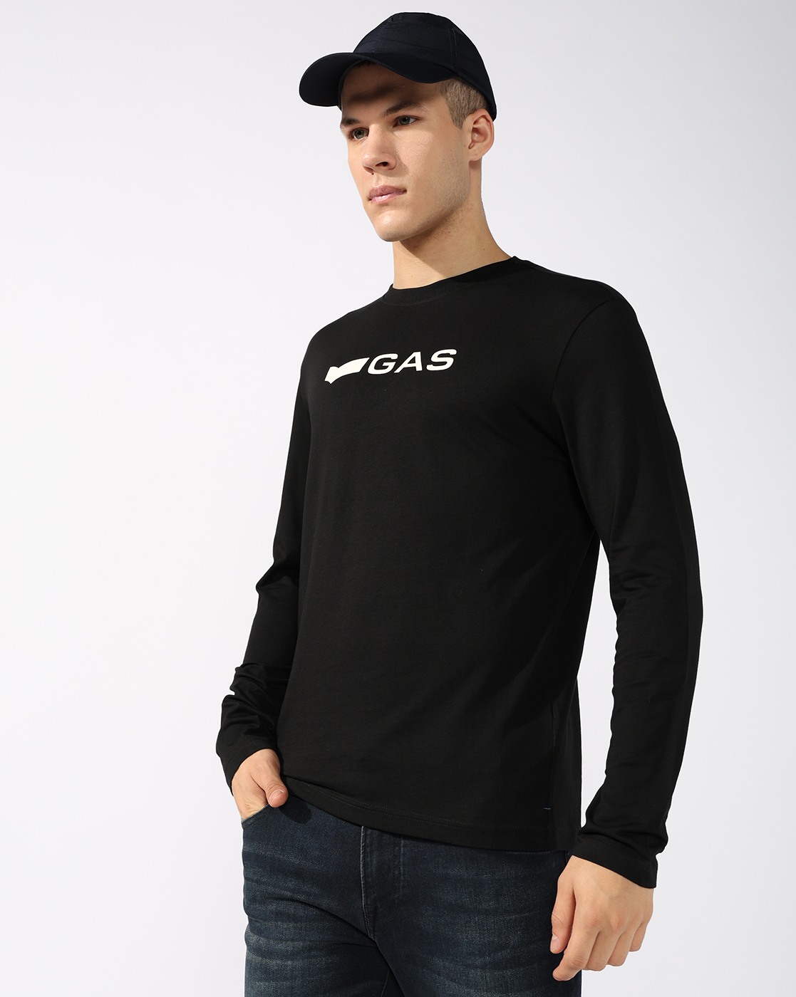 GAS | Regular Fit T-shirt with Bold Logo