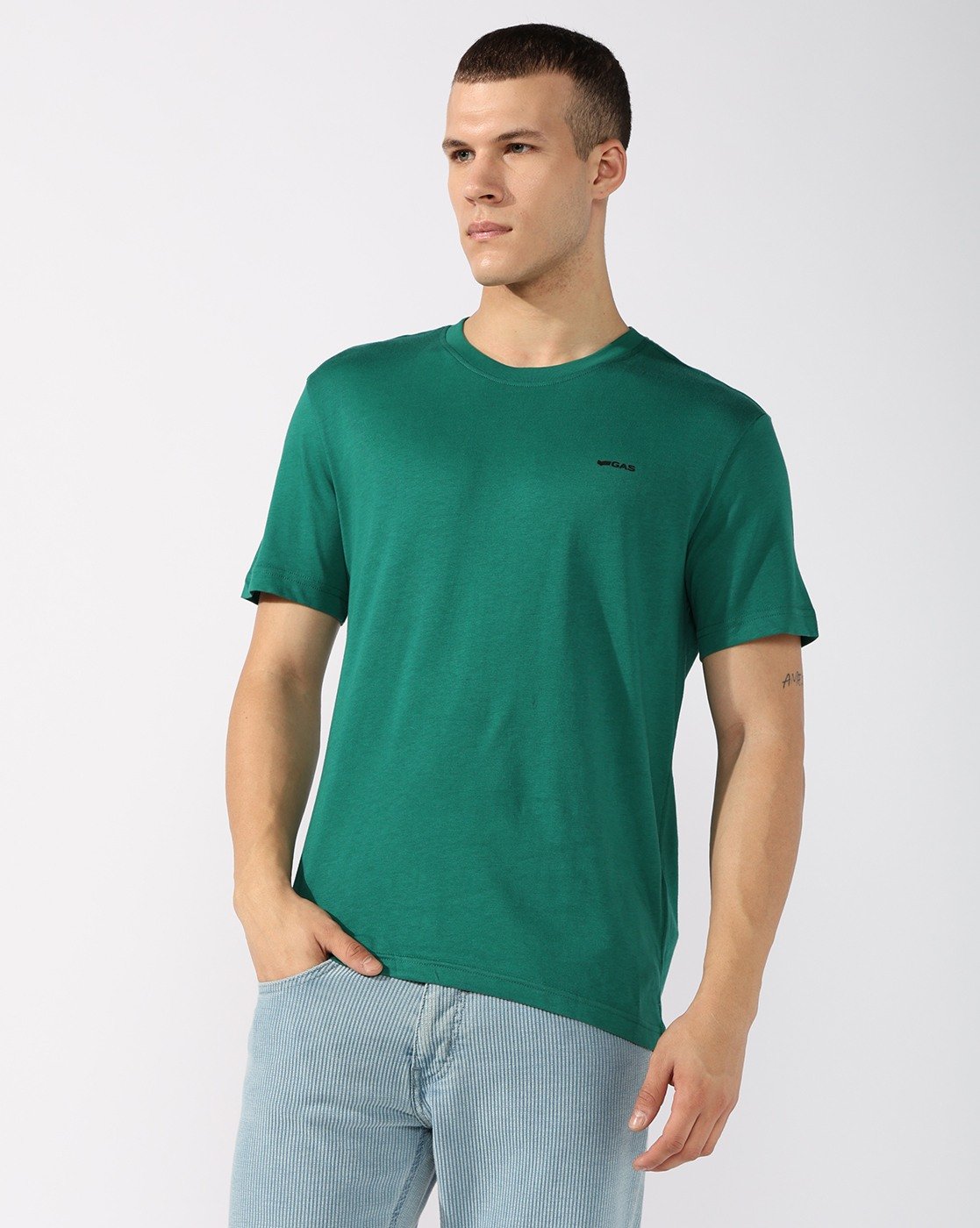 GAS | Regular Fit T-shirt with Bold Logo