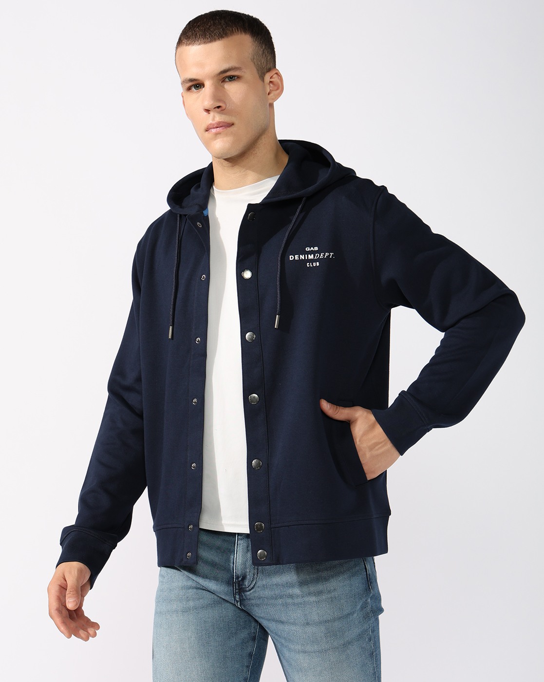 GAS | Relaxed Fit Sweatshirt with Signature Branding