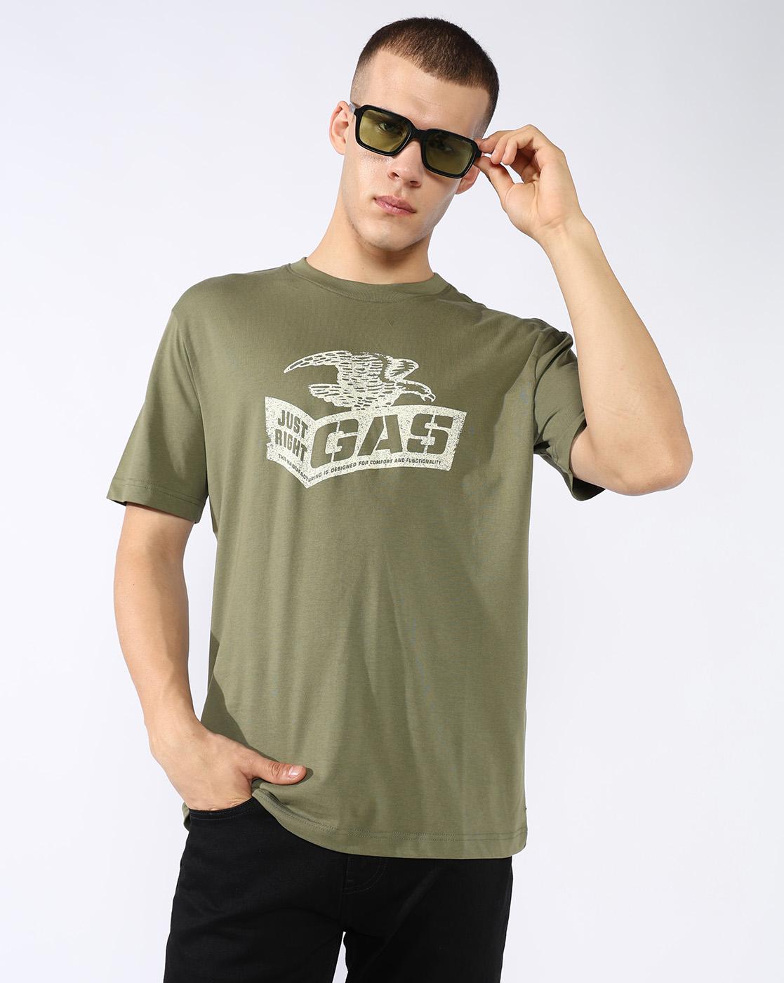 GAS | Regular Fit T-shirt with Milano Heritage Branding