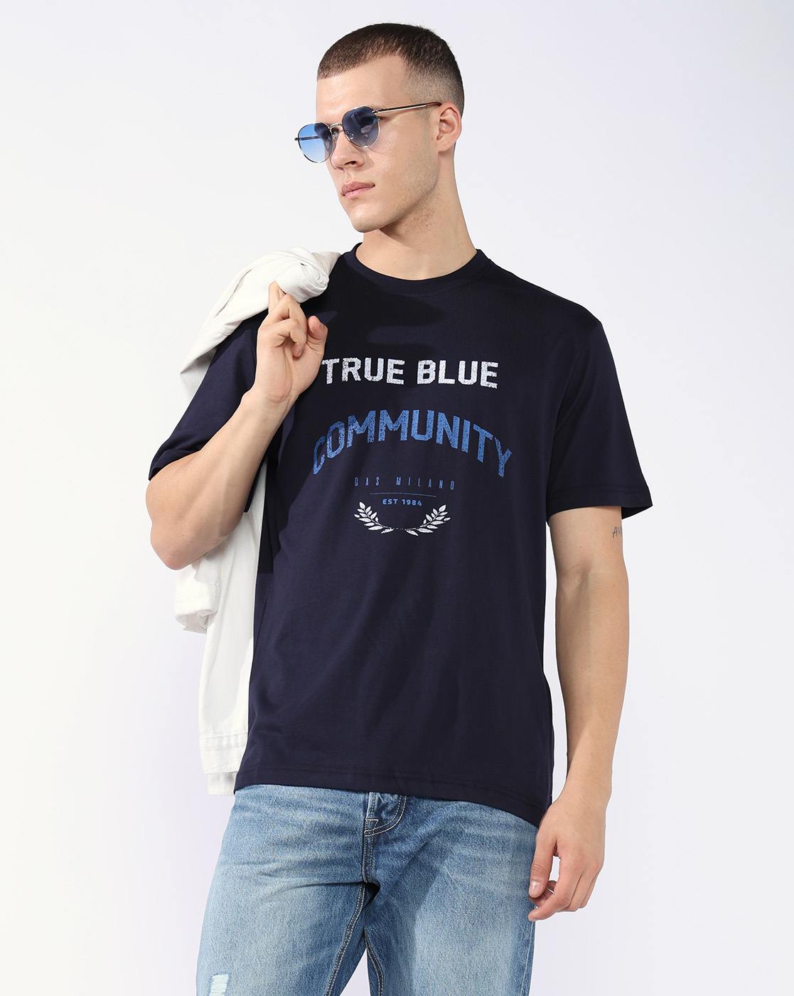 GAS | Regular Fit T-shirt with Signature Branding