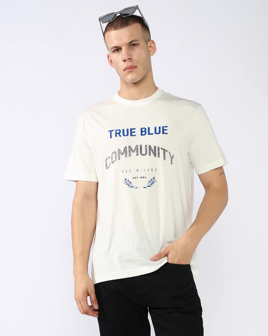 GAS | Regular Fit T-shirt with Signature Branding