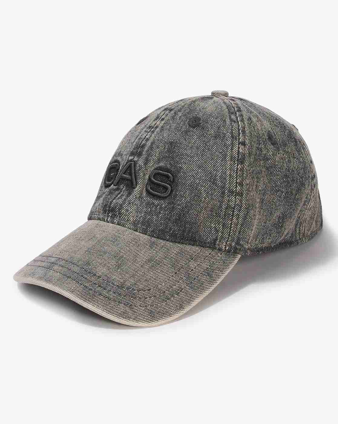 GAS | Cotton Blend Washed Grey Cap