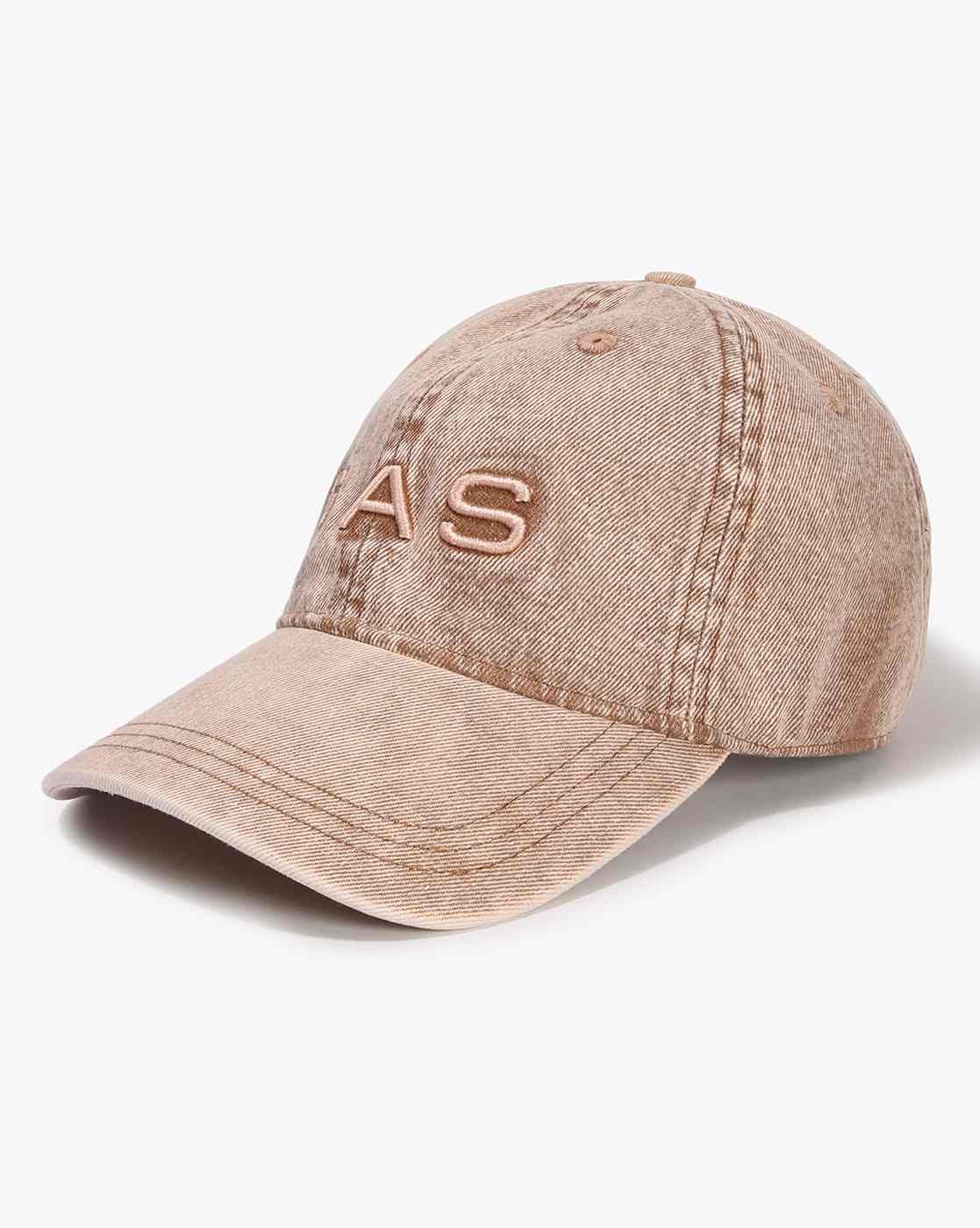 GAS | Cotton Blend Washed Mahogany Rose Cap