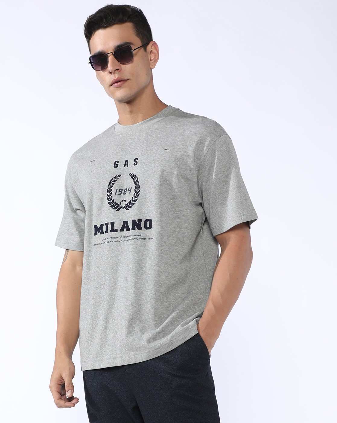 GAS | Relaxed Fit T-shirt with Signature Branding