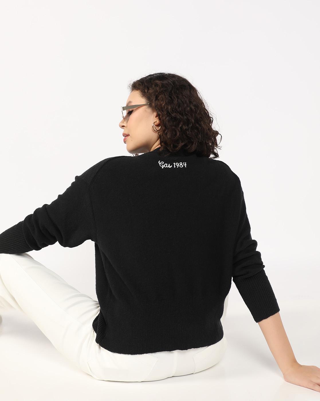 GAS | Oversized Fit Pullover with Signature Branding
