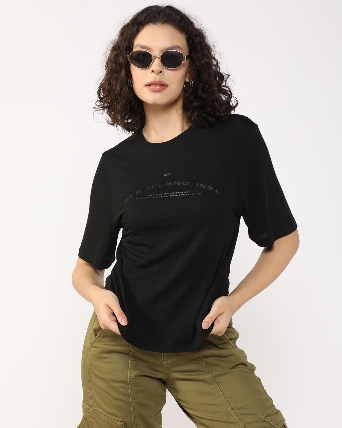 GAS | Regular Fit T-shirt with Signature Branding