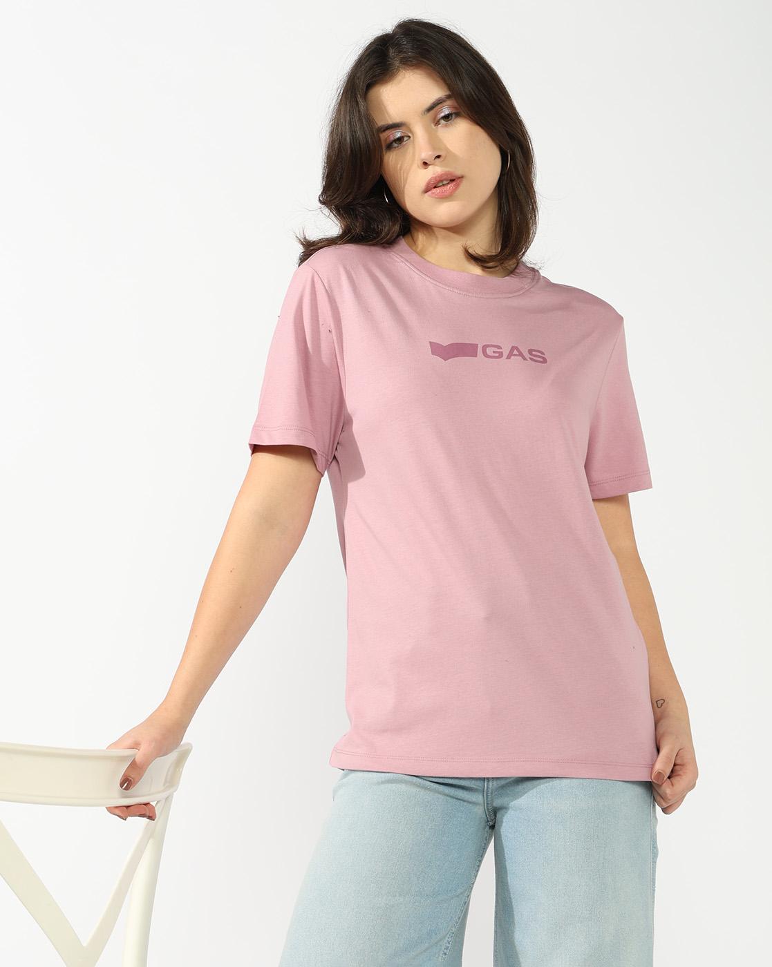 GAS | Regular Fit T-shirt with Bold Logo