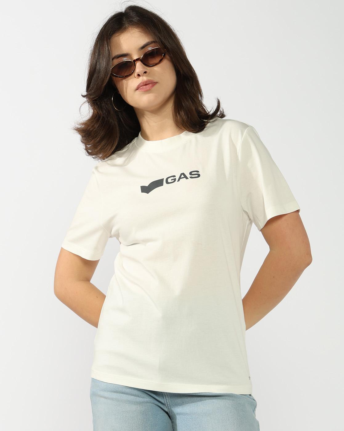 GAS | Regular Fit T-shirt with Bold Logo