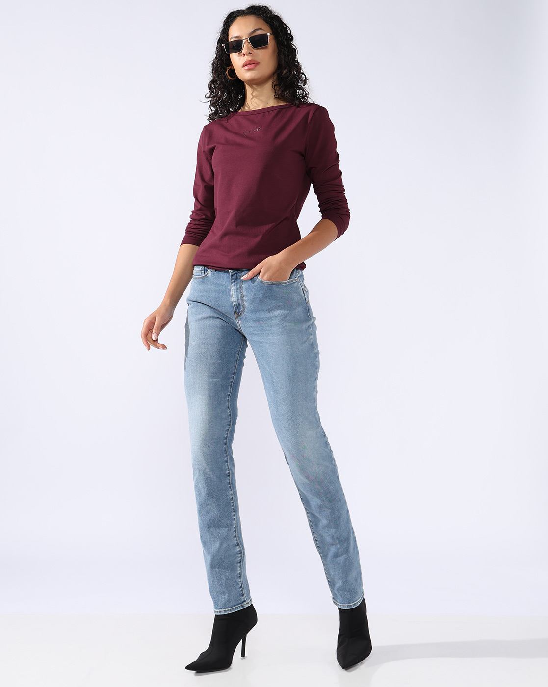 GAS | Women Slim Fit Britty Up Z Jeans