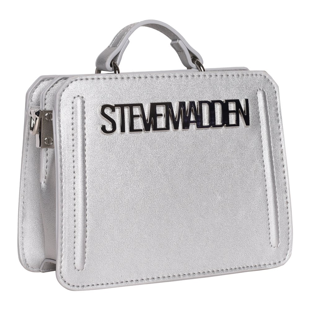 Bevelymm Silver Satchel