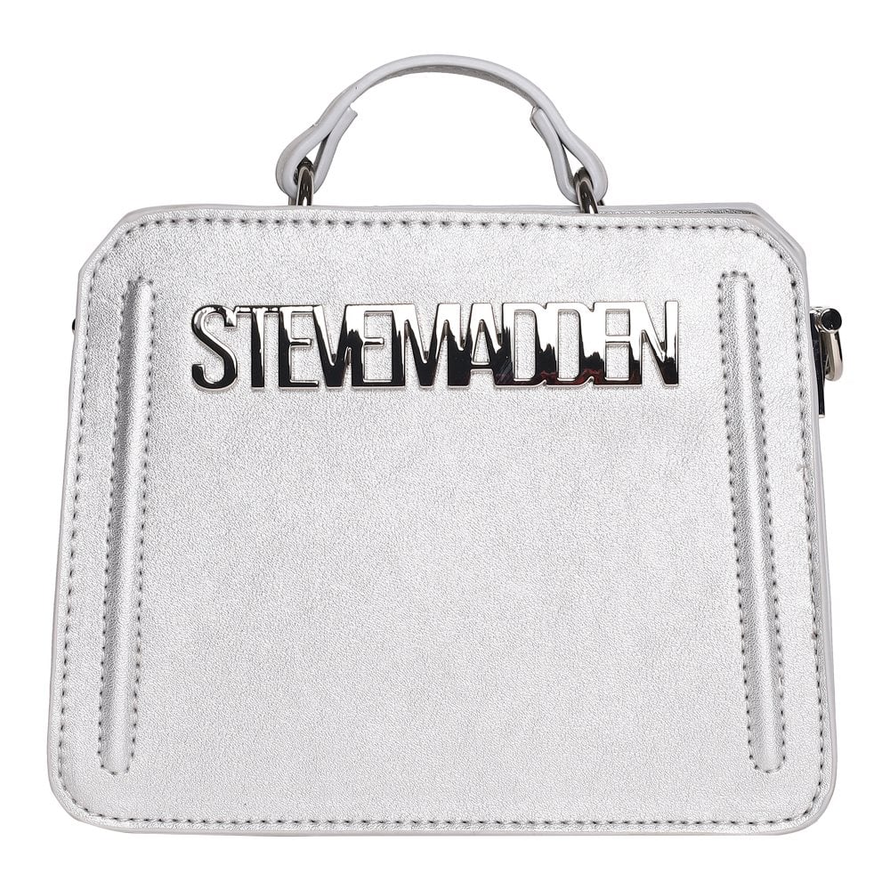 Bevelymm Silver Satchel