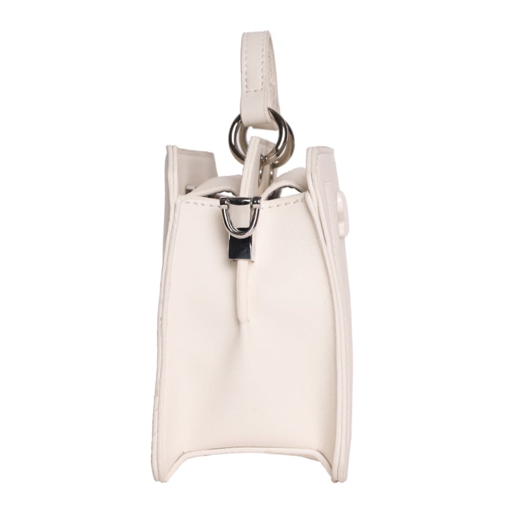 Bevelymm Cream Satchel