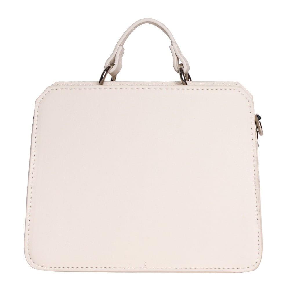 Bevelymm Cream Satchel