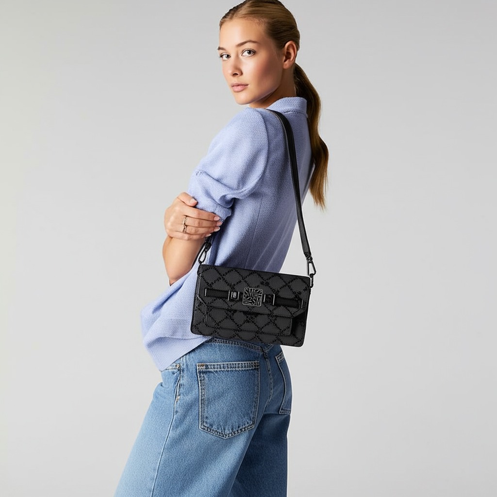 BARBS Black Crossbody