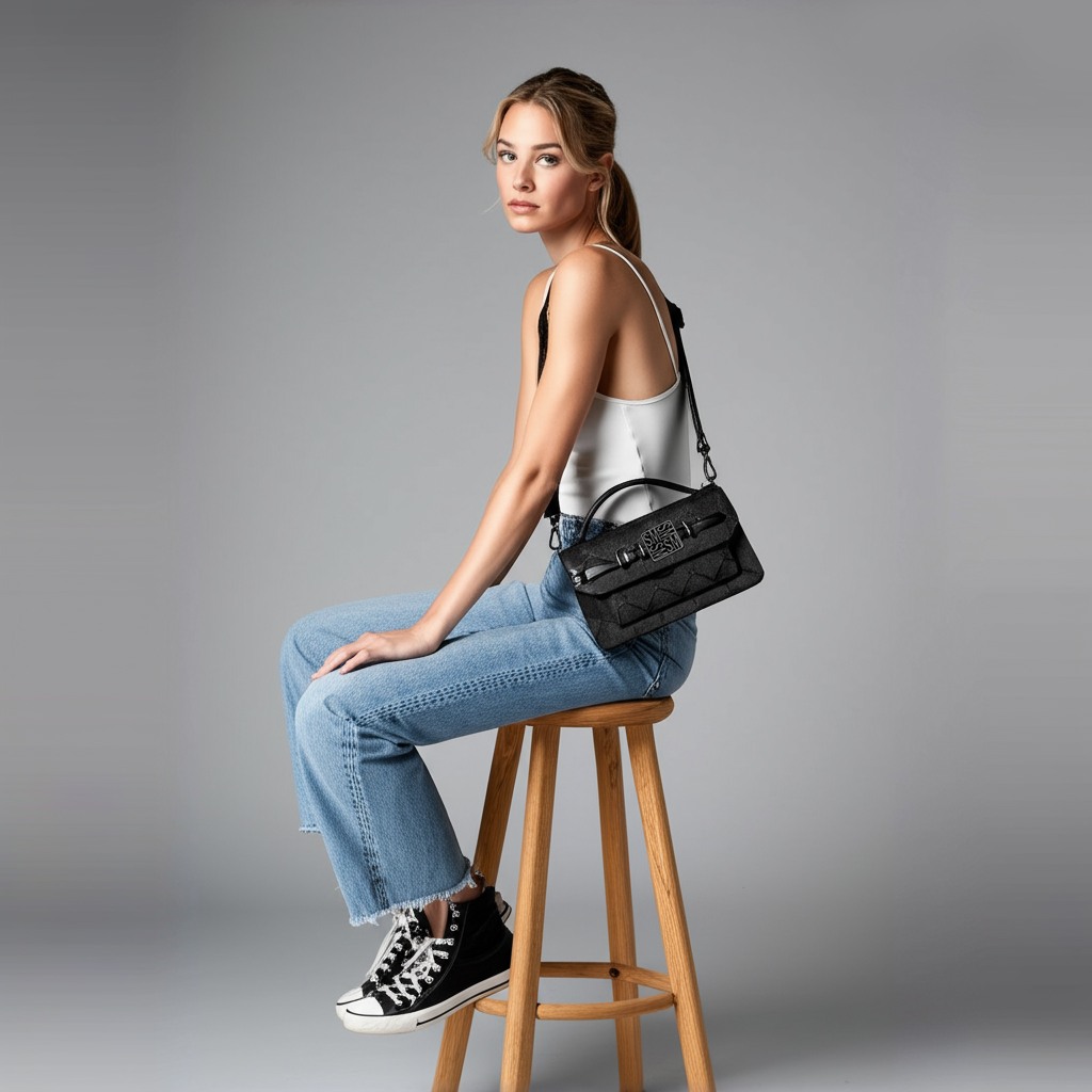 BARBS Black Crossbody