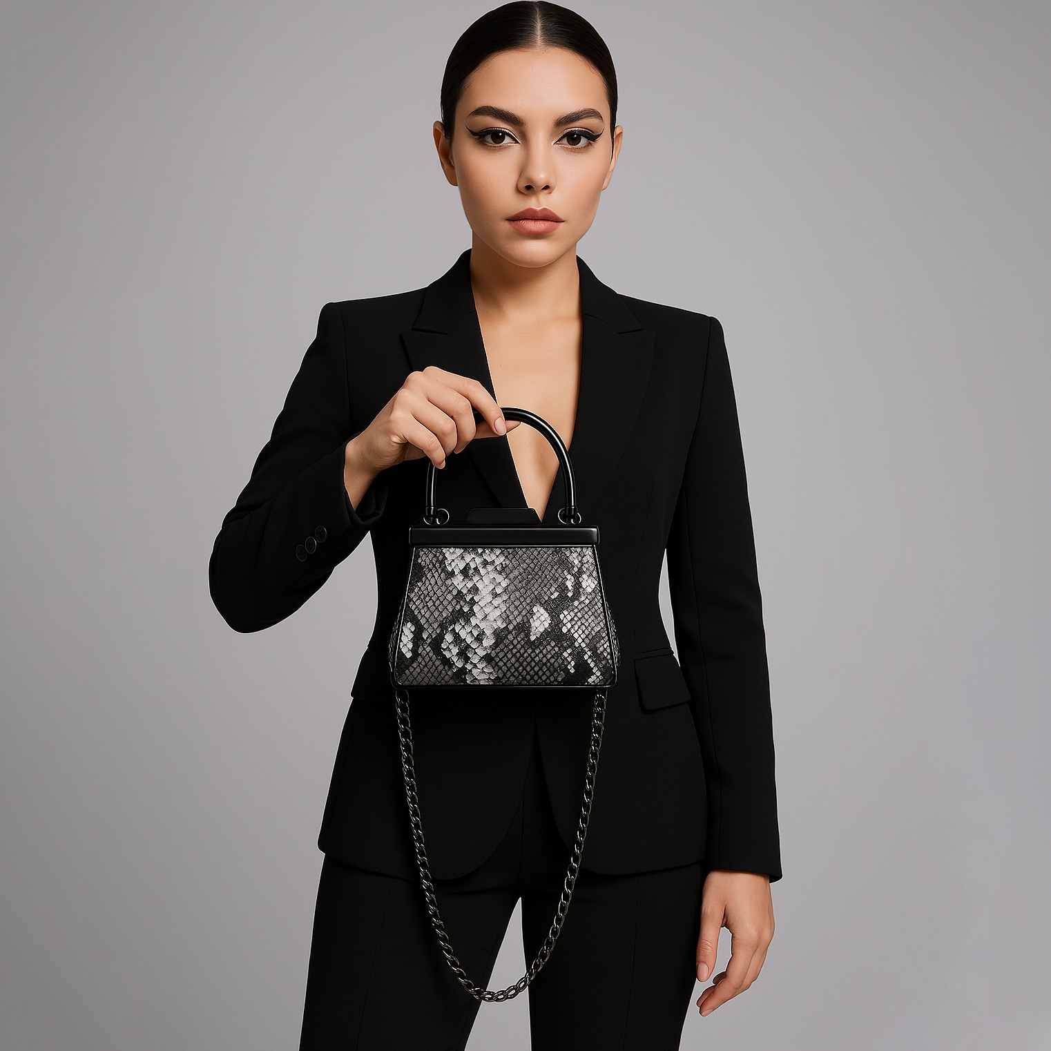 BELLOO Black Satchel