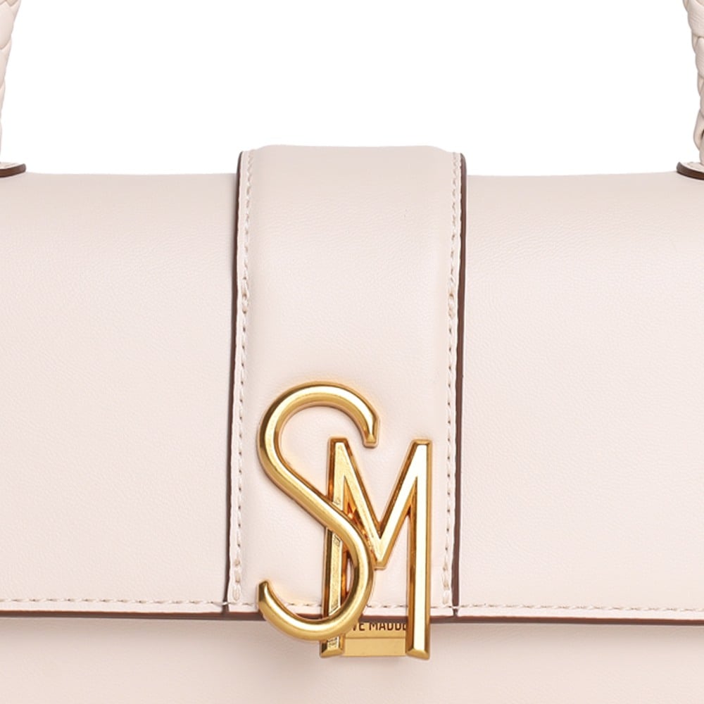 Brage Bone-Gold Satchel