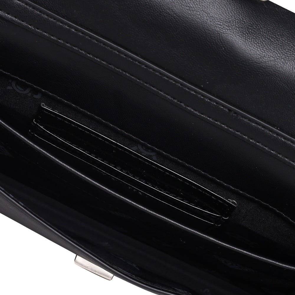 Brage Black-Silver Satchel