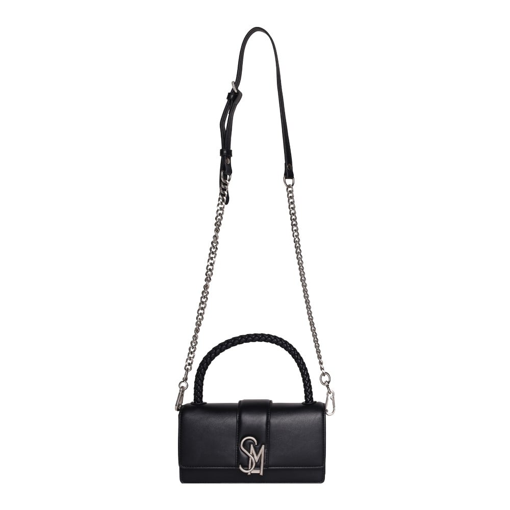 Brage Black-Silver Satchel