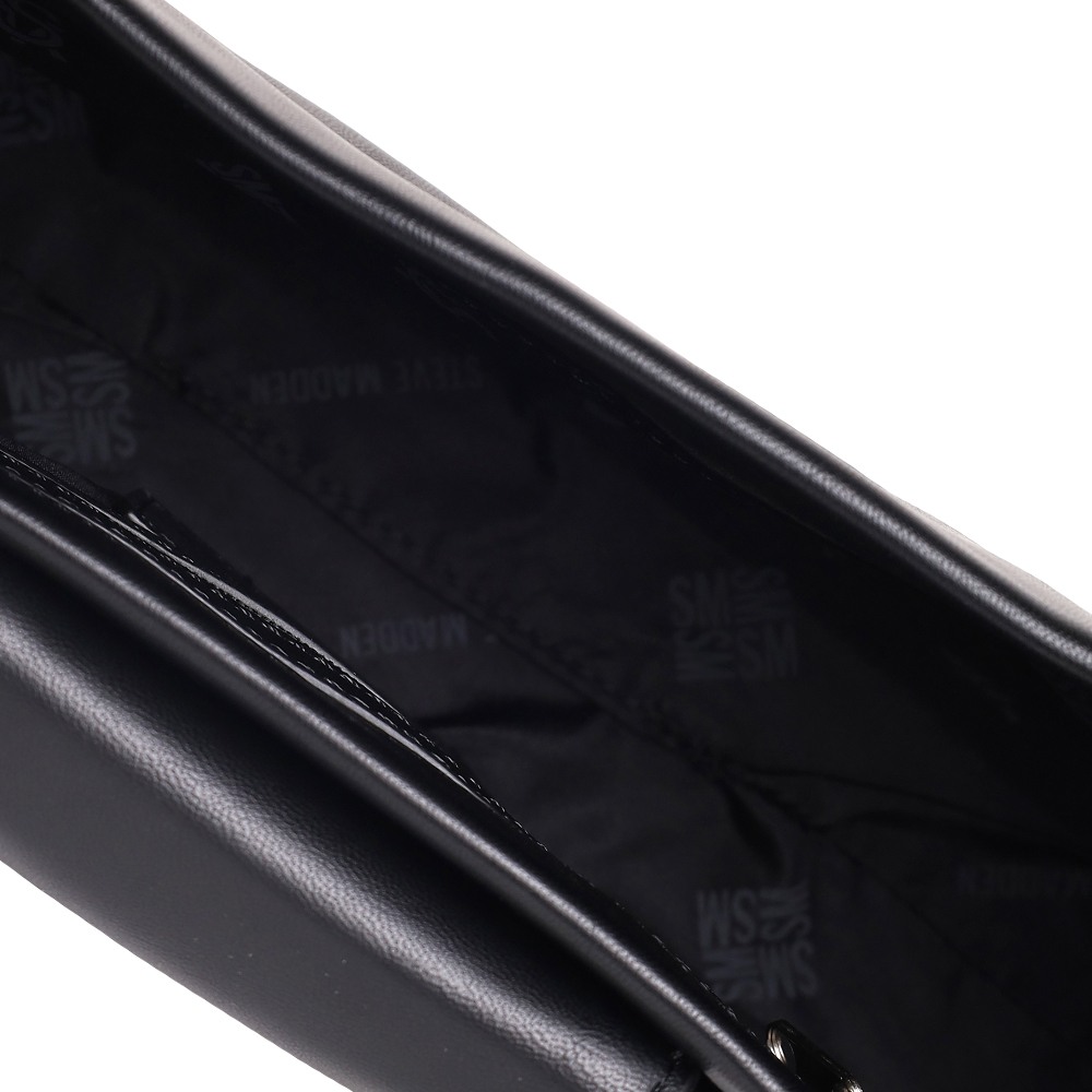 Brooks Black-Silver Crossbody