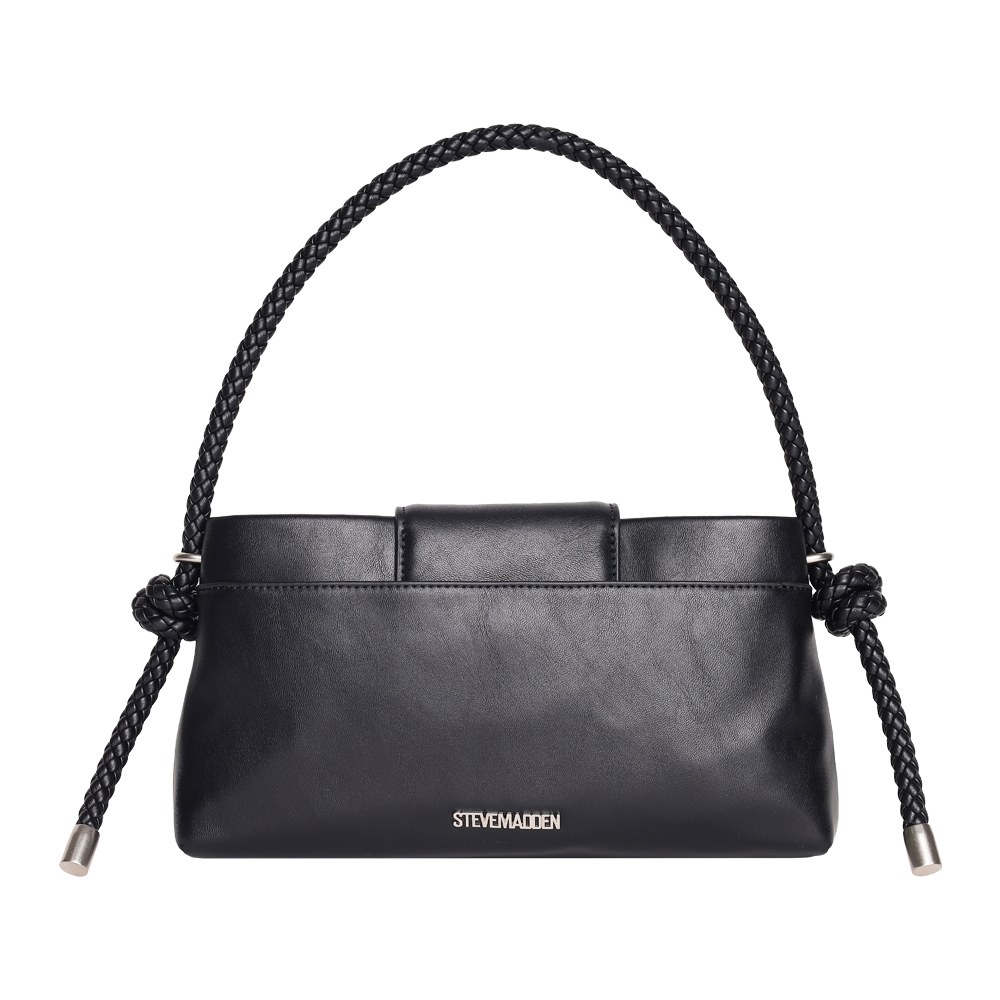 Brooks Black-Silver Crossbody