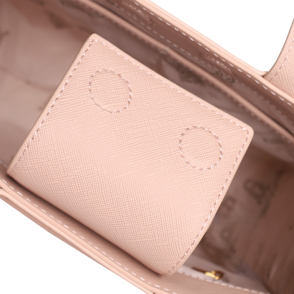 Baris Blush-Gold Tote