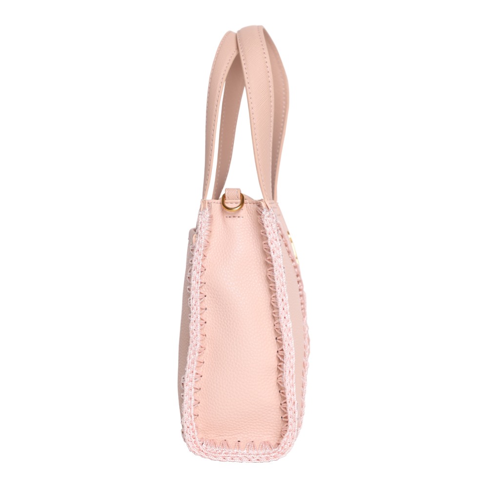 Baris Blush-Gold Tote