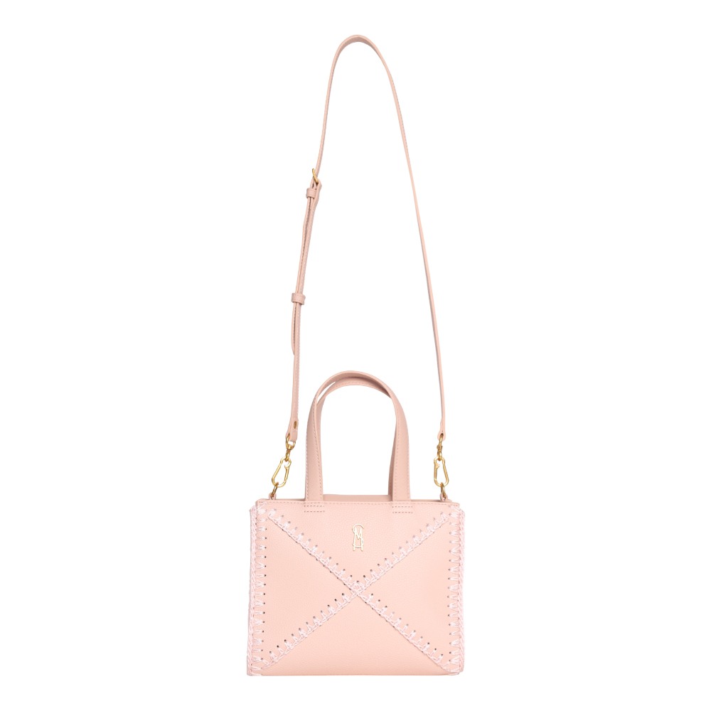 Baris Blush-Gold Tote