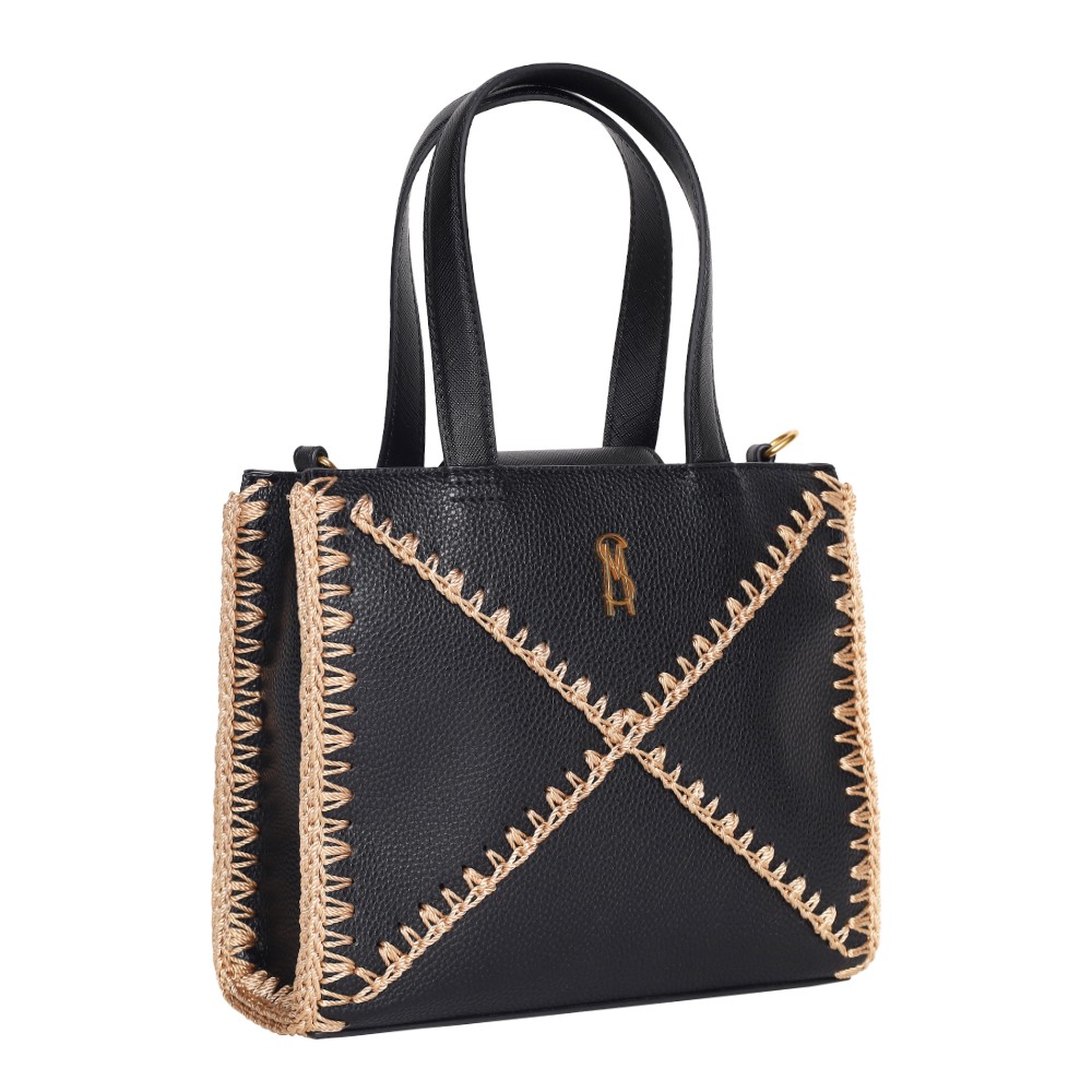 Baris Black-Gold Tote