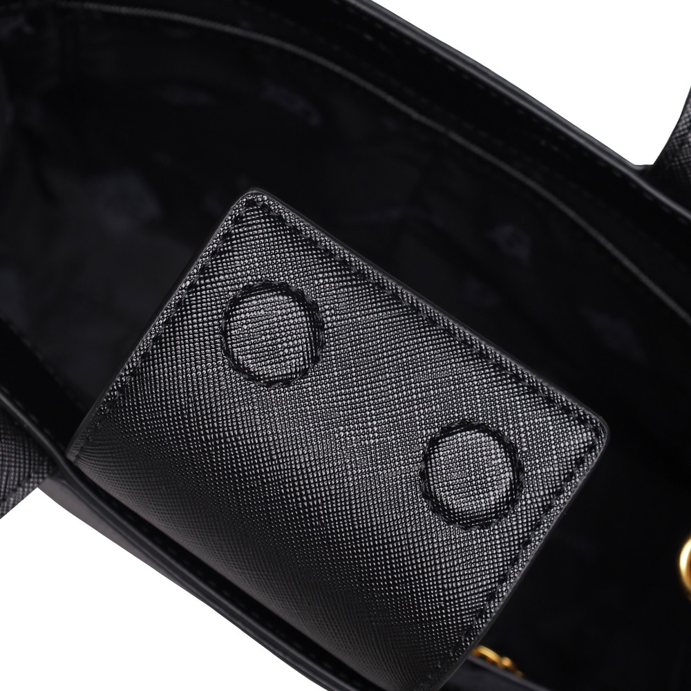 Baris Black-Gold Tote