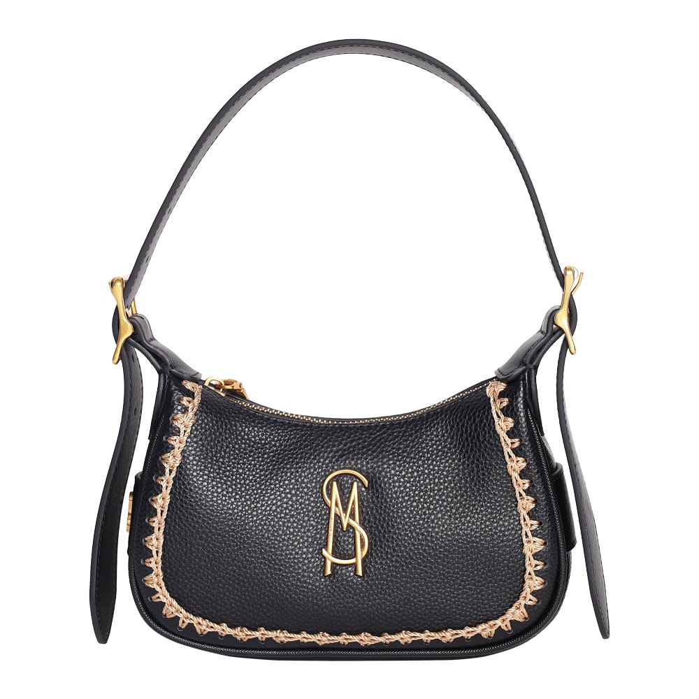 Beliaa Black-Gold Crossbody