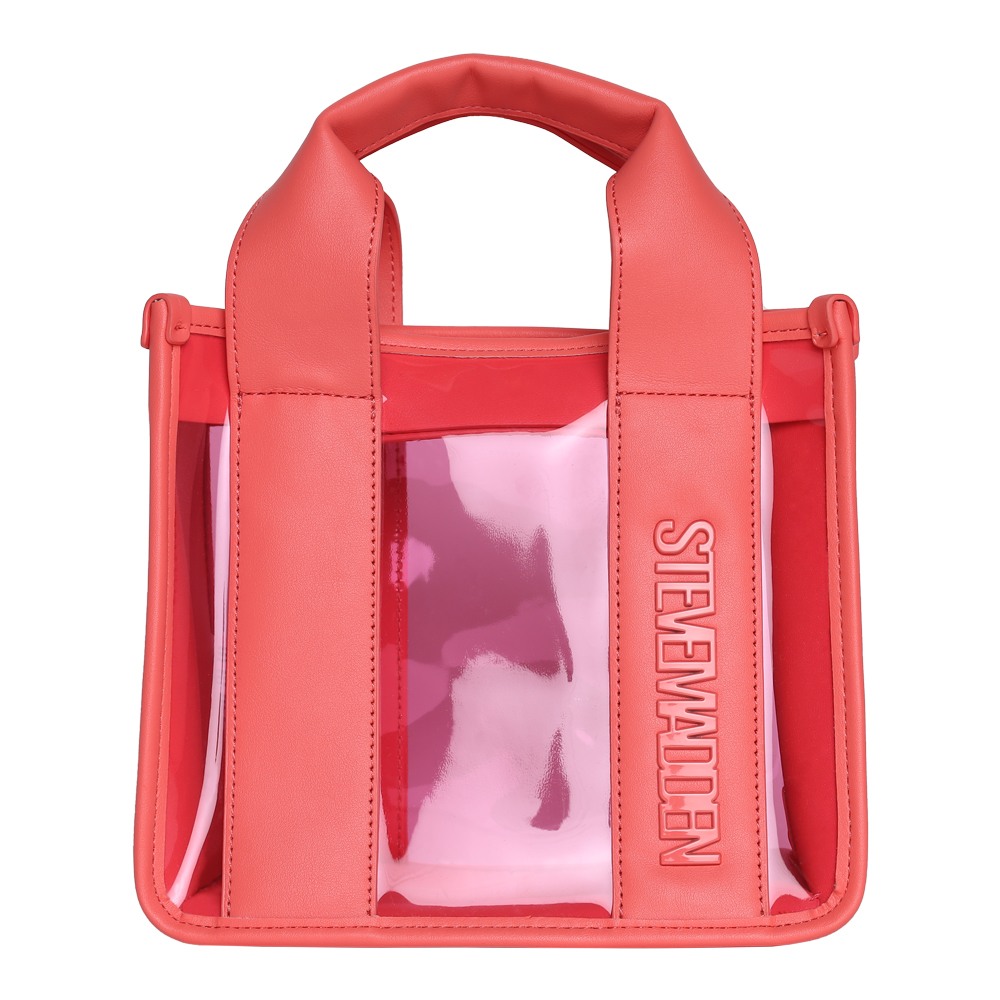 Bwebber Clear W Wallet Sunset Coral Satchel