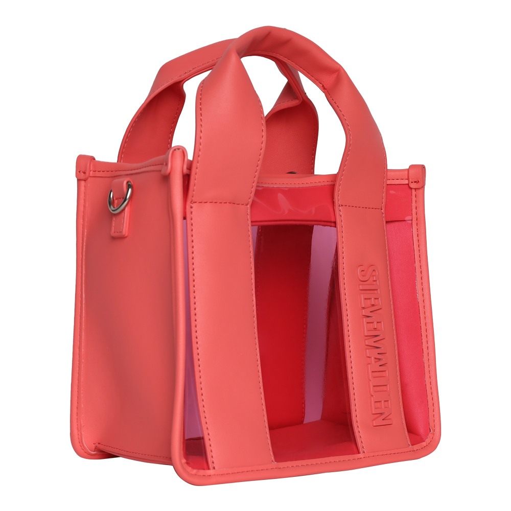 Bwebber Clear W Wallet Sunset Coral Satchel