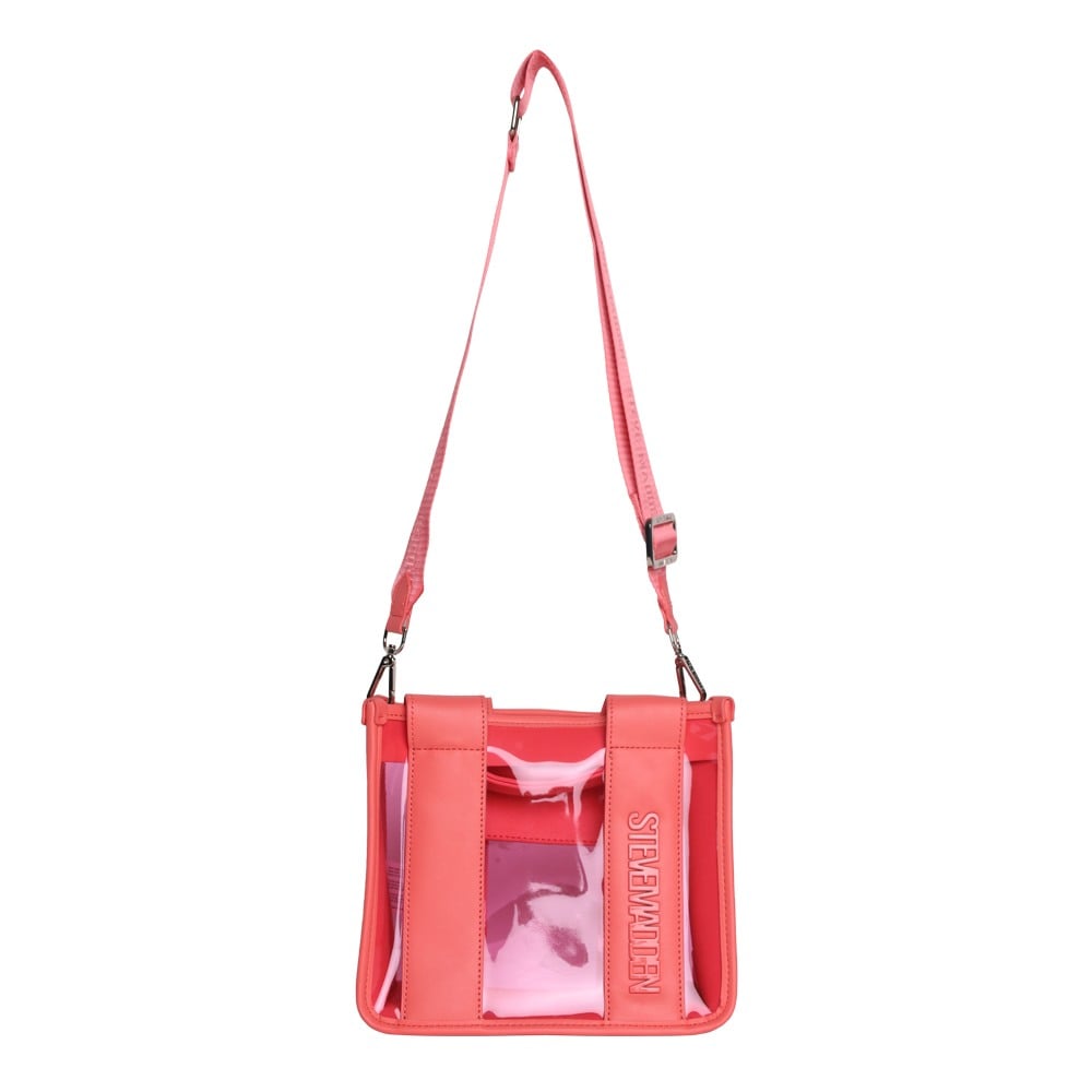 Bwebber Clear W Wallet Sunset Coral Satchel