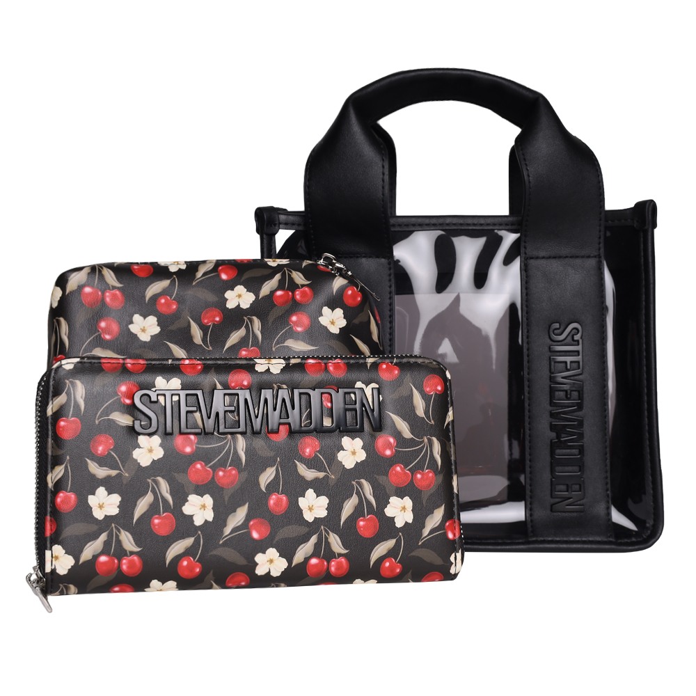 Bwebber Clear W Wallet Black Satchel