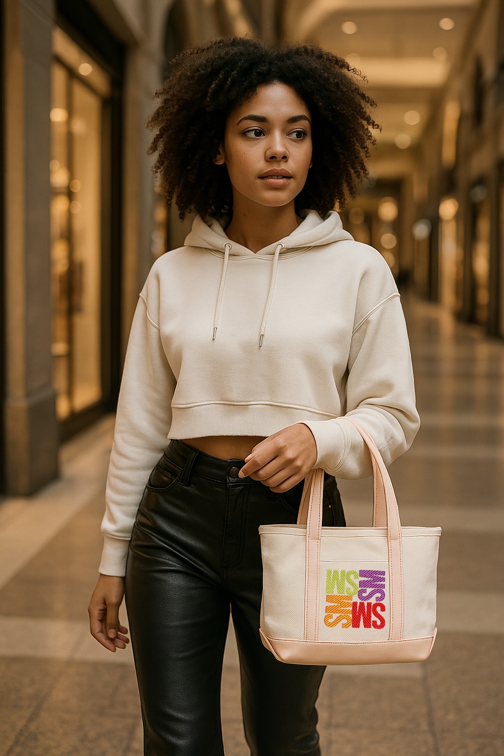 Briser Pink Multi Tote