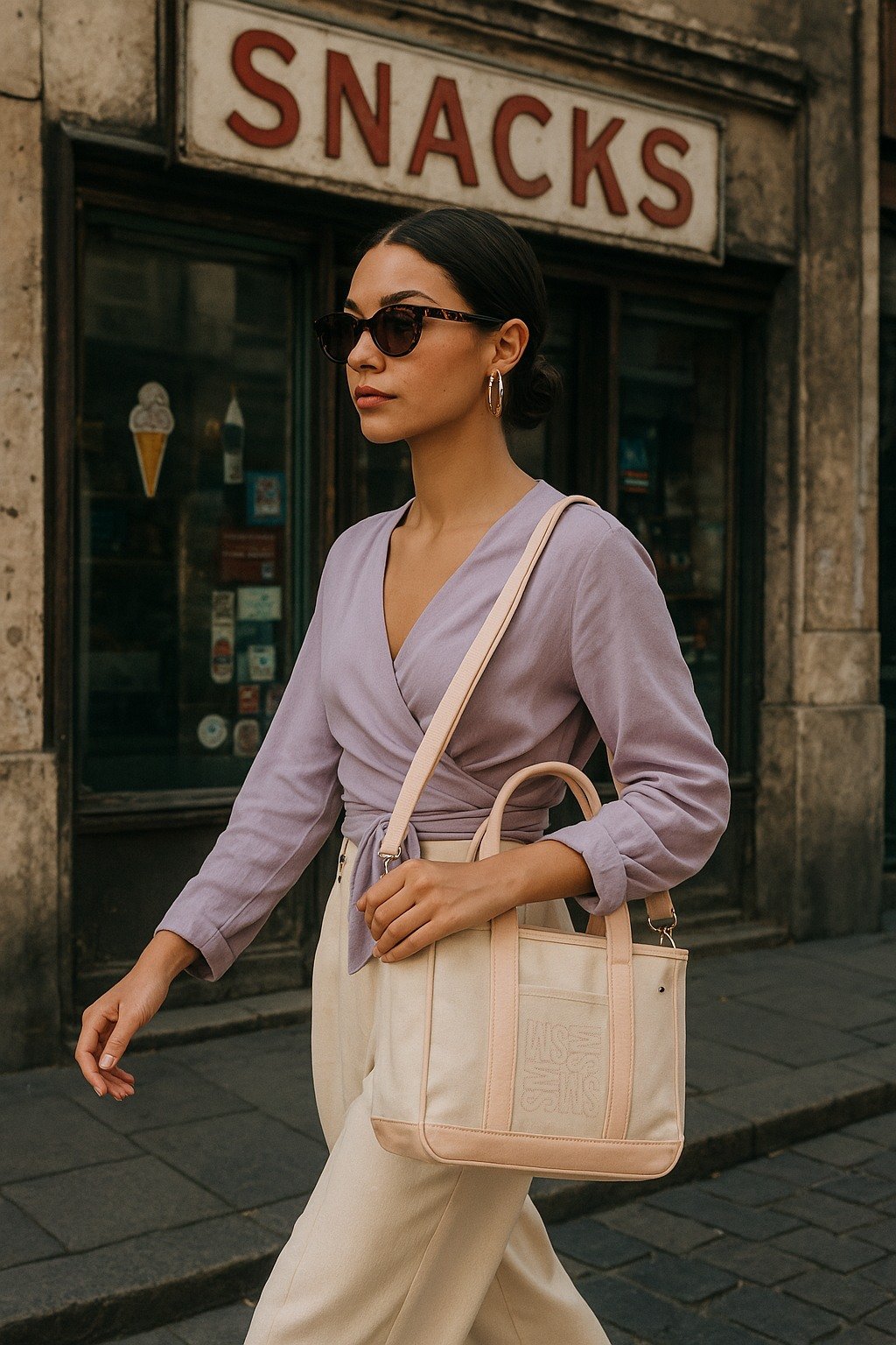 Briser 2 Pink Multi Tote