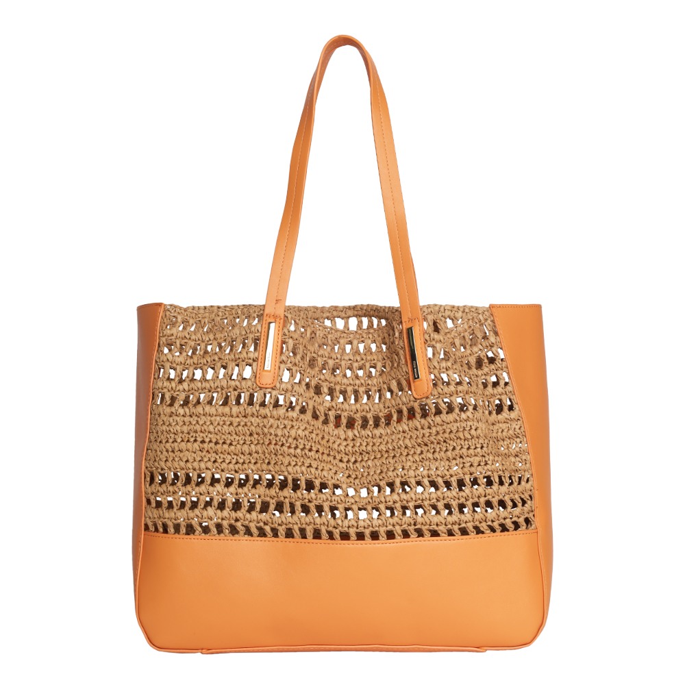 Bnormaa Orange Multi Tote