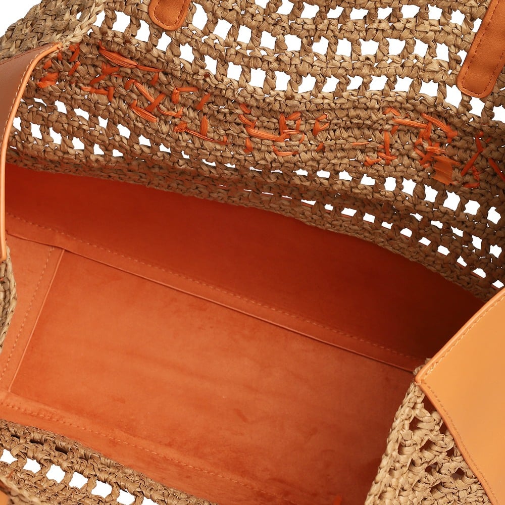 Bnormaa Orange Multi Tote
