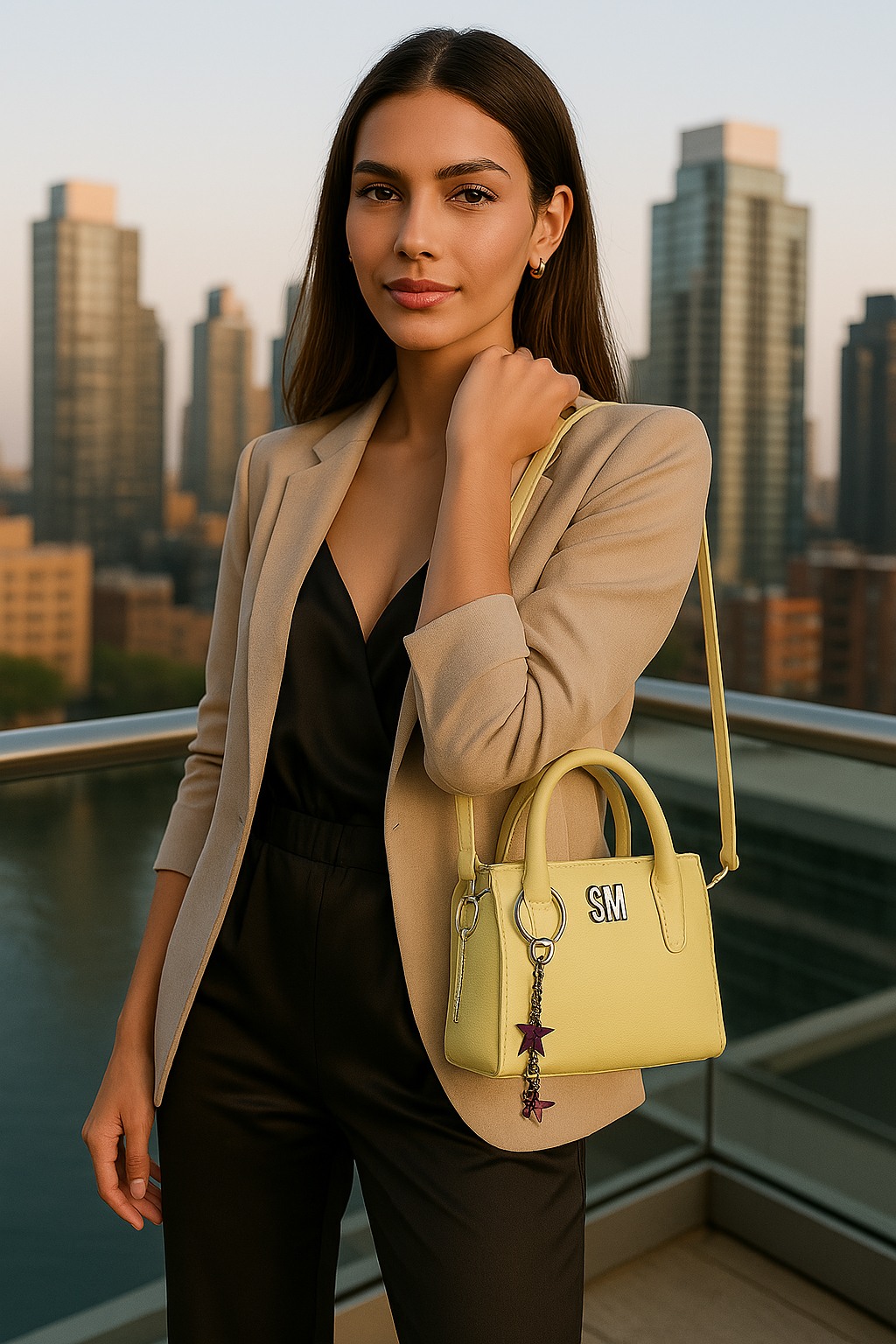 Bsolee Panna Cotta Crossbody