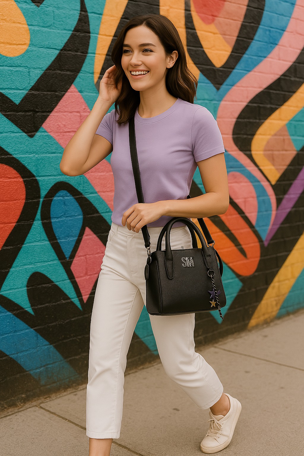 Bsolee Black Crossbody