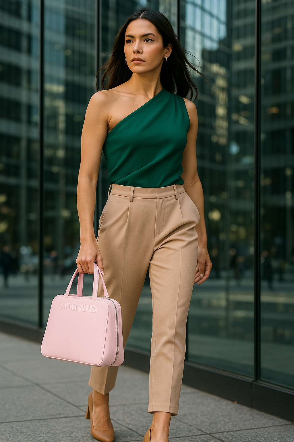 Bdafnee Chalk Pink Satchel